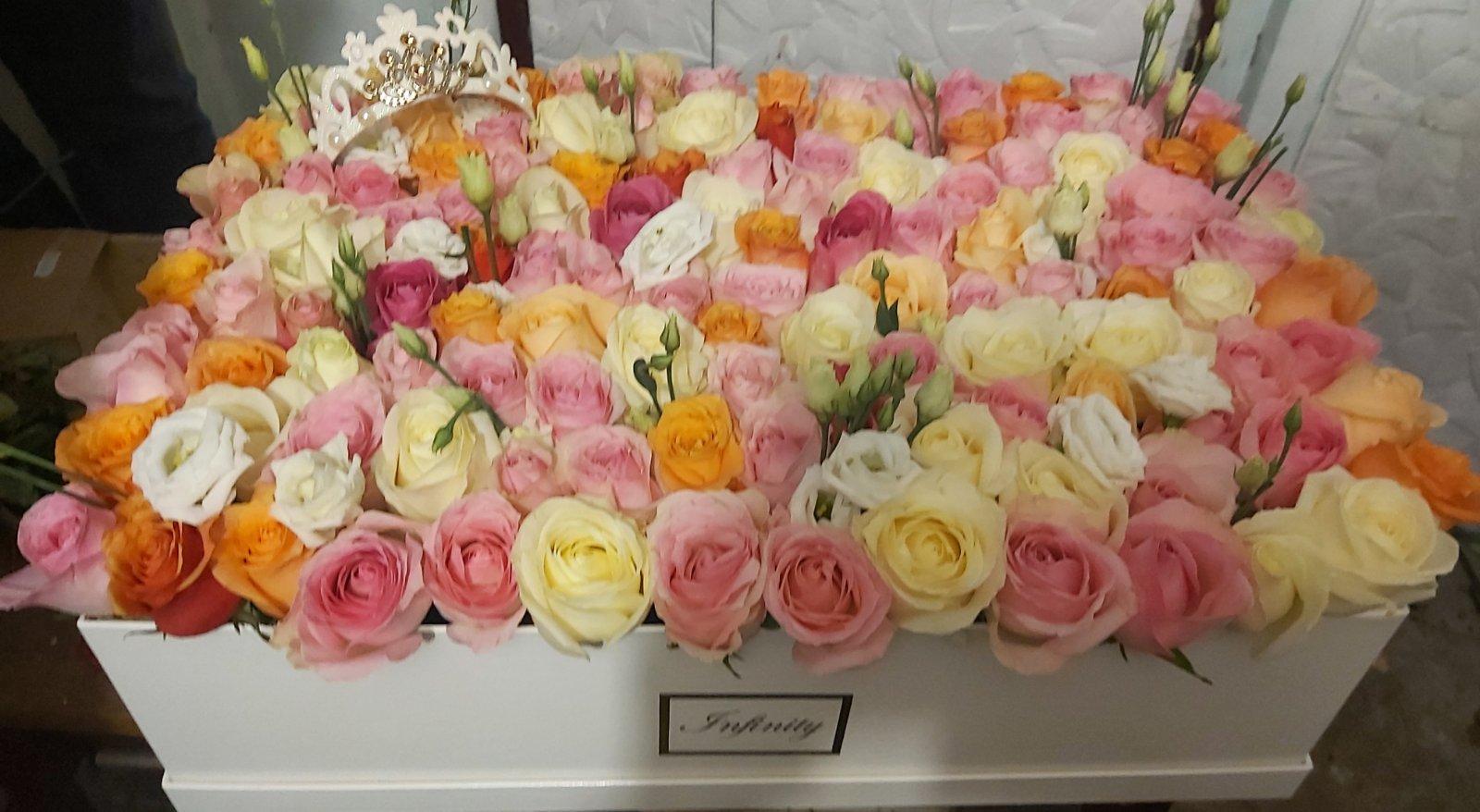 101 ROZE BELA I NARANDŽASTA RUŽA U KUTIJI CVECARA INFINITY BESPLATNA DOSTAVA ZA BEOGRAD 101 ROZE BELA I NARANDŽASTA RUŽA U KUTIJI CVECARA INFINITY BESPLATNA DOSTAVA ZA BEOGRAD